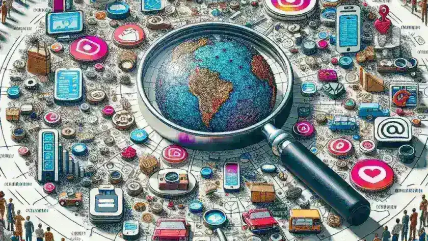 "Illustration of Instagram Story viewer analytics on a smartphone screen, highlighting key metrics and engagement statistics for social media strategies in 2024."