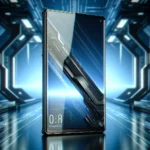 "Close-up of the Asus ROG Phone 9 showcasing its sleek design and advanced features, highlighting the integration of Snapdragon 8 Gen 4 processor for enhanced gaming performance."