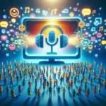 "Streaming platforms showcasing diverse subtitles and dubbing options on various devices in compliance with new FCC accessibility rules"